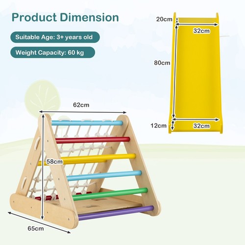 Triangle climbing set - triangle,