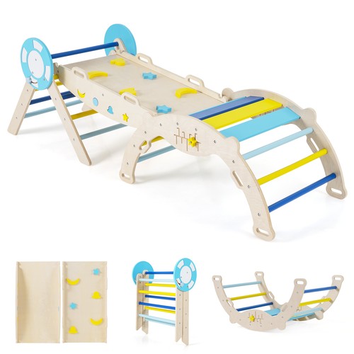 Indoor wooden baby - wooden, triangle