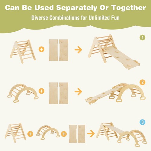Triangle climbing set - climbing,