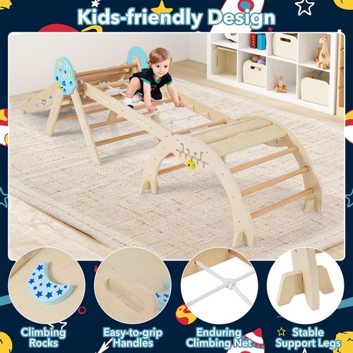 Foldable climbing set for - foldable,
