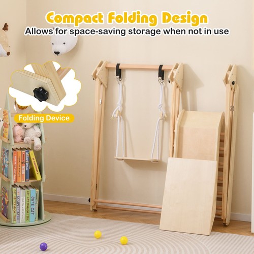 Foldable wooden climbing - wooden,