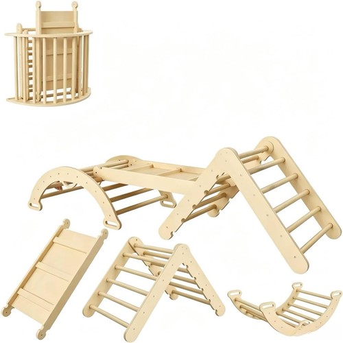 Wooden toddler climbing - toddler,